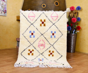 Beni Ourain Moroccan Rug - Authentic Moroccan Rug.