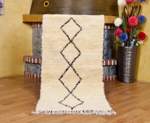 Authentic Handmade Boujaad Moroccan Rug